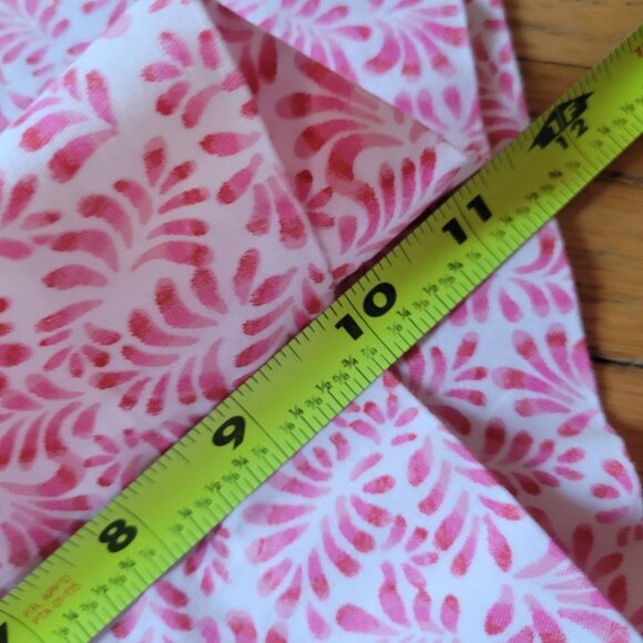 Talbots Womens Pink & White Floral Print Shorts Size 16 - Picture 6 of 6